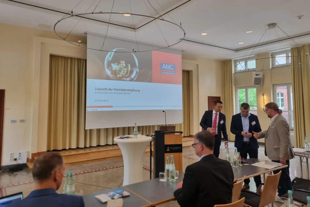 Netzwerktreffen des AMC mit dem Redner Andreas Adam, Geschäftsführer von FiANTEC Provisionslösungen