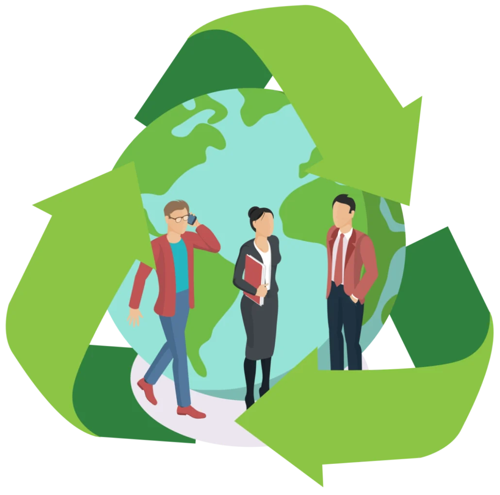Illustration Nachhaltigkeit FiANTEC