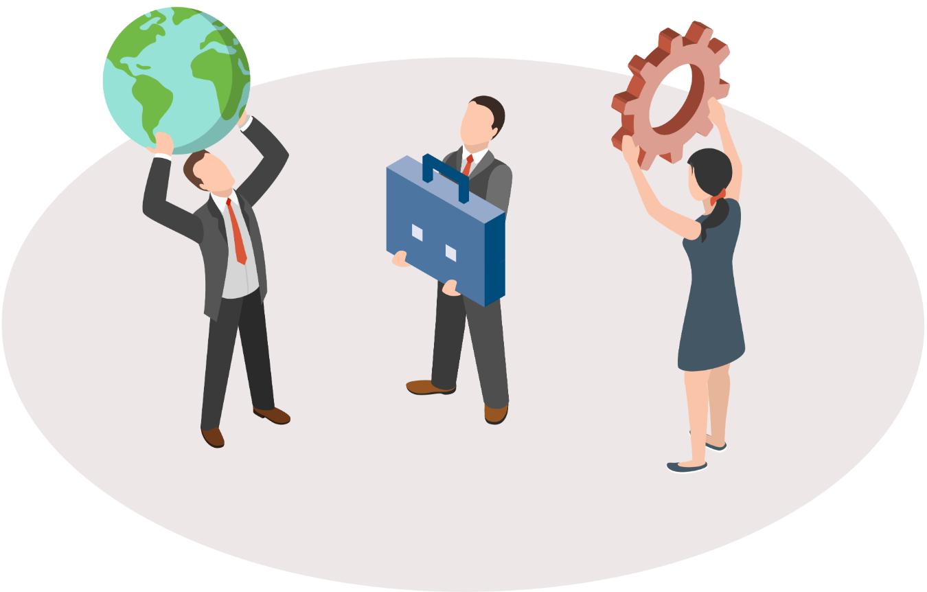 Illustration Unternehmenswert Verantwortung FiANTEC