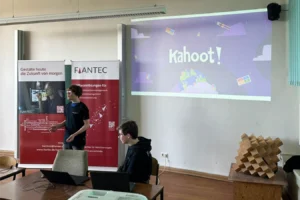 Schülervortrag Strategiespiel FiANTEC Informatikpreis 2024 am Carl-Friedrich-Gauß Gymnasium in Frankfurt Oder