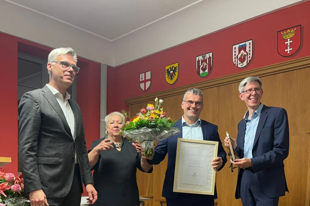 Preisübergabe des Hanse Preises 2023 an FiANTEC © Rene Wilke